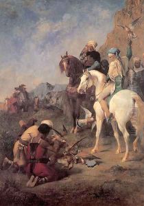 Falcon Hunting in Algeria