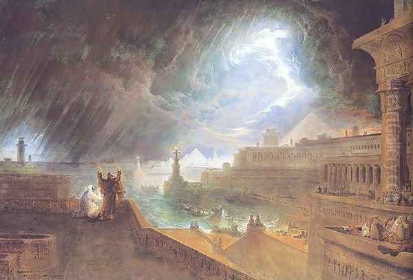 The Seventh Plague of Egypt - view 1