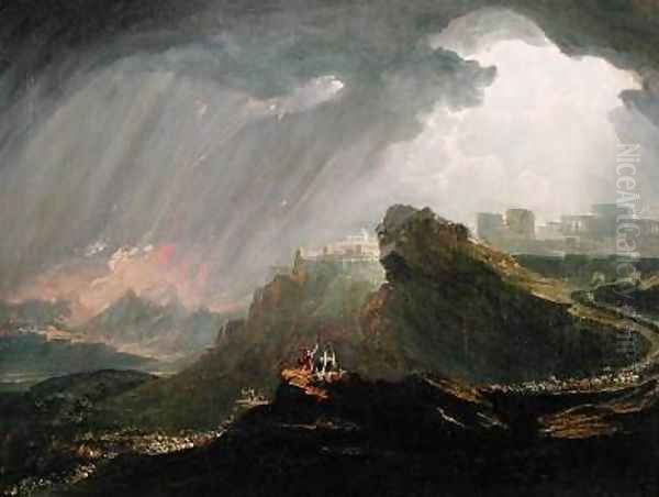 Joshua Commanding the Sun to Stand Still Upon Gibeon 1840 - view 1