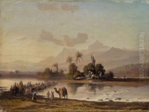 Le Passage Du Gue Aux Alentours De Constantinople. by Ch. Theodore, Bey Frere