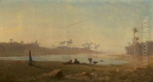 Sur Les Bords Du Nil, Memphis by Ch. Theodore, Bey Frere