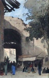 Porte Au Caire by Ch. Theodore, Bey Frere