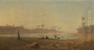 Sur Les Bords Du Nil by Ch. Theodore, Bey Frere