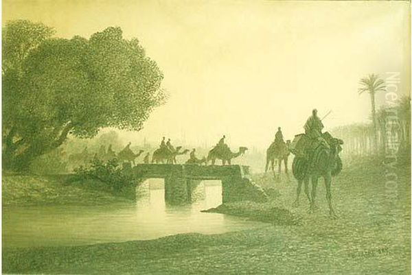 L'arrivee De La Caravane . - view 1