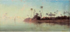 Sur Les Bords Du Nil by Ch. Theodore, Bey Frere
