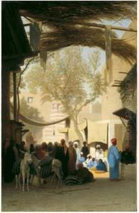 L'entree Du Souk Au Caire by Ch. Theodore, Bey Frere