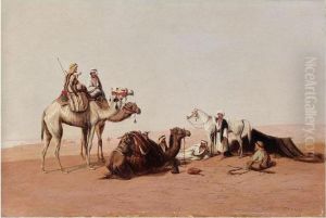 An Encampment In The Desert An Encampment In The Desert