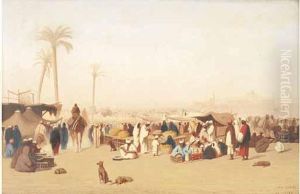 < Vue Generale Du Caire, Gizeh >. by Ch. Theodore, Bey Frere