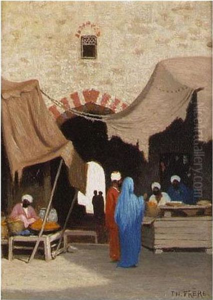 Entree De Bazaar A Alexandria, Egypt &amp; Le Casbah Au Caire - view 1