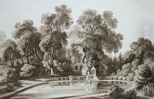View of the Temple Fountain and Cave