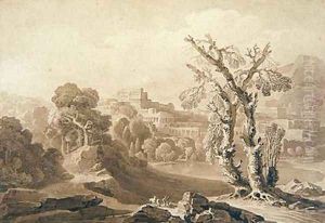 Untitled Classical City in a Landscape 1816