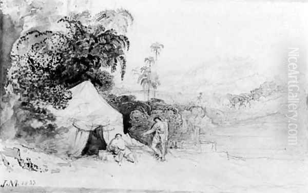 Esau selling his birthright - view 1