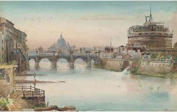 Castel San Angelo, Rome - view 1