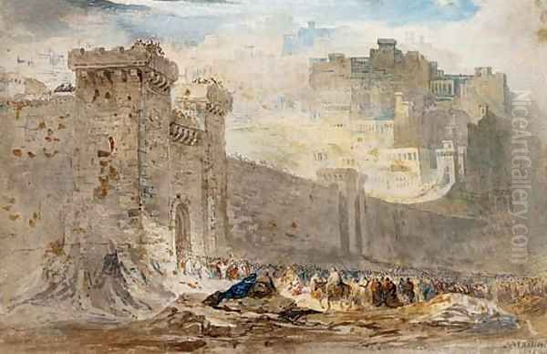 Christ's entry into Jerusalem - view 1