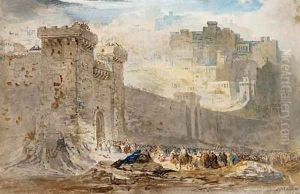 Christ's entry into Jerusalem by John Martin