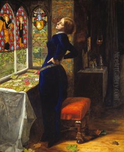 Mariana in the Moated Grange by Sir John Everett Millais