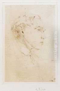 Konstnaren Gunnar Svensson Ii by Axel Fridell