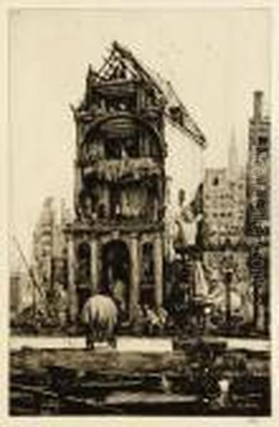 Gammalt Hus I Amsterdam Ii - view 1