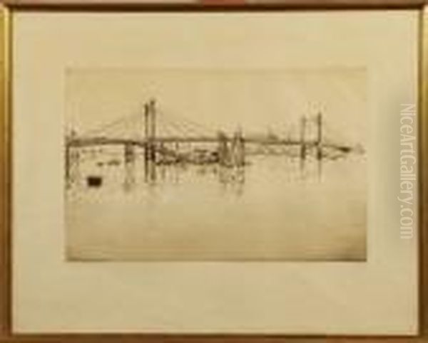 Albert Bridgeand Cadogan Pier - view 1