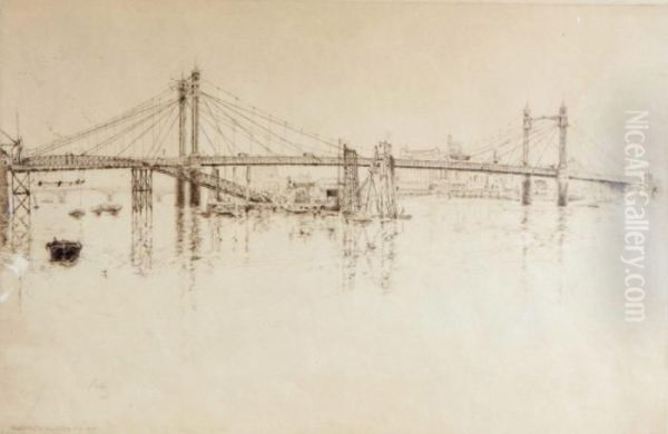 Albert-bridge And Cadogan Pier - view 1