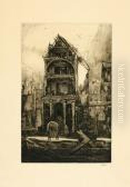 Gammalt Hus I Amsterdam Ii - view 1