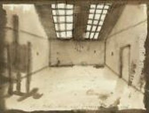 Herr Fridell Atelier Vid Tegnergatan Varen 1916 by Axel Fridell