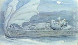 Sir Tristrem by Sir John Everett Millais