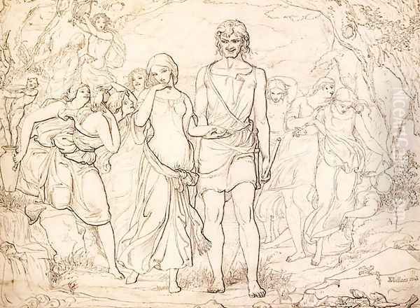 Cymon and Iphigenia - view 1