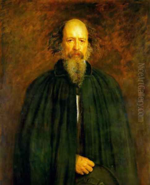 Portrait of Lord Alfred Tennyson - view 1
