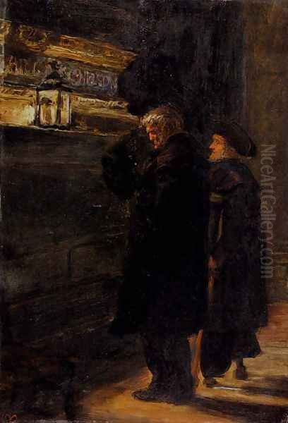 Greenwich Pensioners At The Tomb Of Nelson - view 1