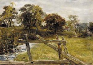 View Near Hampstead by Sir John Everett Millais