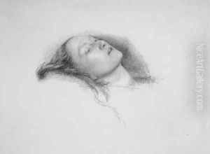 Elizabeth Siddal: study for Ophelia by Sir John Everett Millais
