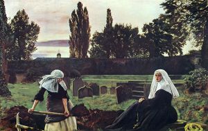 The valley of silence by Sir John Everett Millais