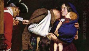 The Order of Release [detail: 1] by Sir John Everett Millais