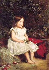 Portrait of Eveline Lees as a child Portrait of Eveline Lees as a child