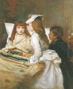 Getting Better by Sir John Everett Millais