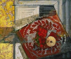 Still Life With Doily by Alfred Henry Maurer