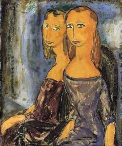 Two Women by Alfred Henry Maurer