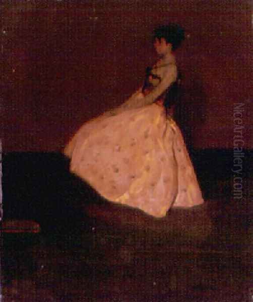 Girl In A Yellow Silk Skirt - view 1