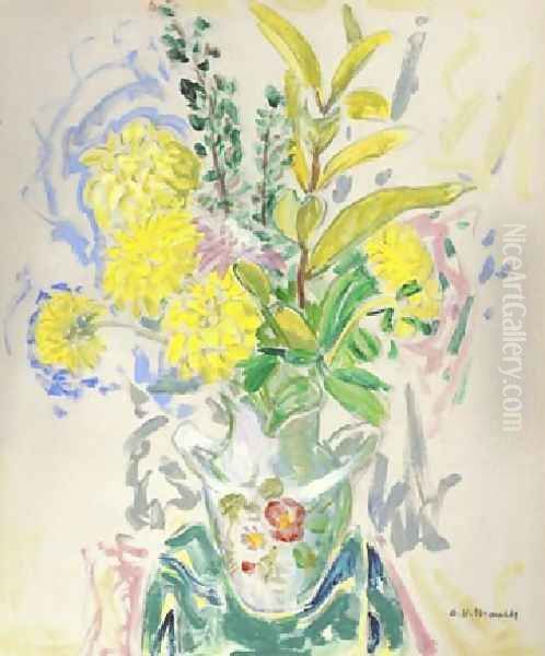 Untitled Floral Still Life In Porcelain - view 1