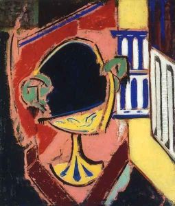 Brass Bowl 1920 by Alfred Henry Maurer