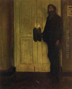 Man at the Door Date unknown Man at the Door Date unknown