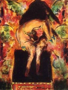 Contortionist 1927-1928 by Alfred Henry Maurer