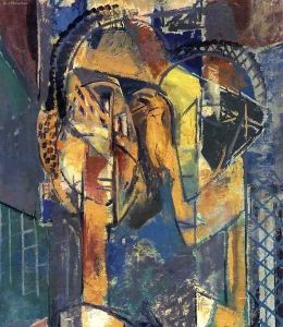 Two Women aka Two Heads 1929-1930 by Alfred Henry Maurer