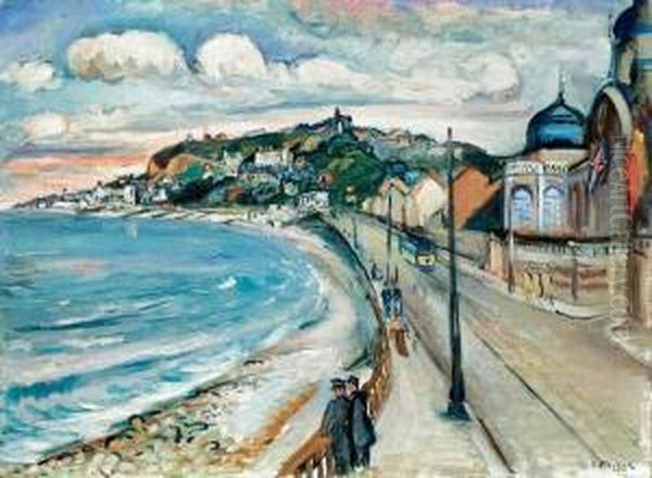 Bord De Mer,
La Promenade A Sainte Adresse - view 1