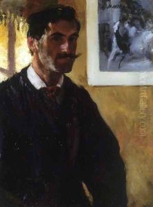 Self Portrait 1896 1897 by Alfred Henry Maurer