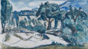 Paysage De Provence by Emile-Othon Friesz