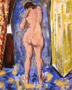 Standing Female Nude 1927 1928 by Alfred Henry Maurer