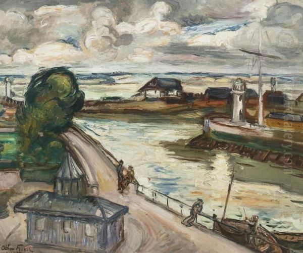 Scene Portuaire: Honfleur - view 1