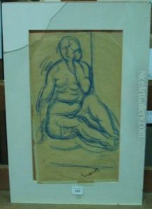 Nu Assis by Emile-Othon Friesz